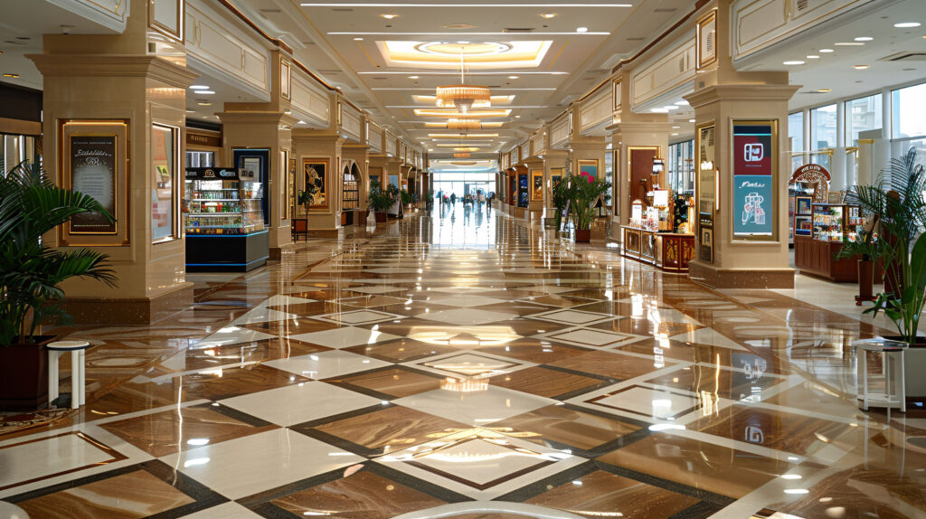 luxury stone mosaic interior