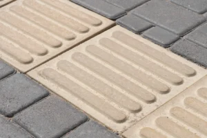 Anti-skid outdoor tiles