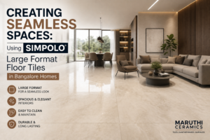 Simpolo large format floor tiles in Bangalore