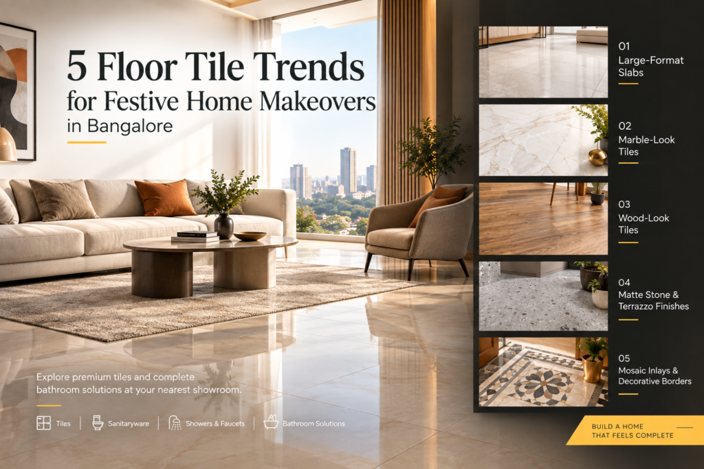 Floor Tiles Showroom in Banaswadi